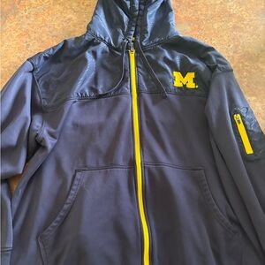 Champion Black Windbreaker Jacket Lightweight Performance
